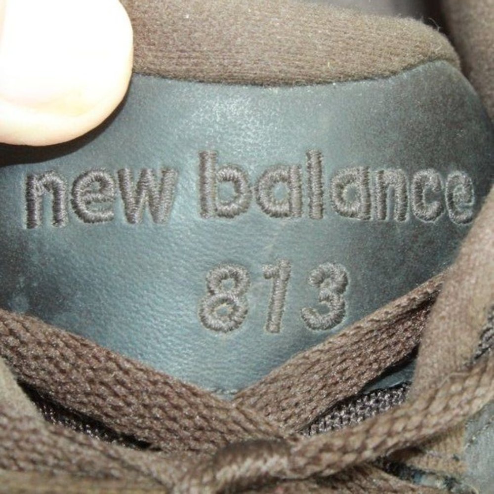 New Balance 813 Brown Leather Lace Up Walking Sneaker Shoes Size US 10.5 - Picture 8 of 10